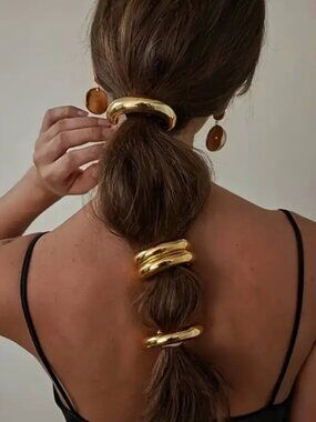 Gold Hair Ties